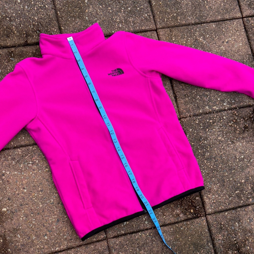 The North Face Girls Pink Full zip Jacket - Picture 6 of 10